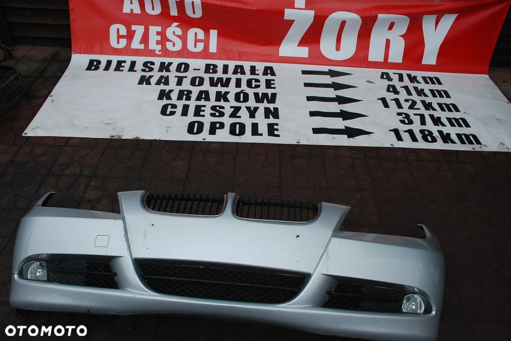 BMW E90 zderzak M FL nr A40596 WYSYŁKA - 1