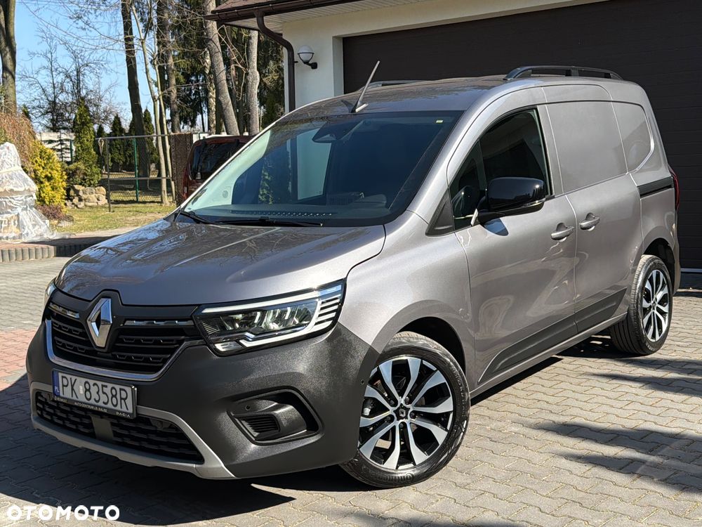 Renault KANGOO 1.5 DCI 115 KONI / AUTOMAT / GRZANE FOTELE  / ŚWIATŁA FULL LED / ASYSTENT PASA RUCHU / MARTWE POLE / CZYTA ZNAKI DROGOWE / KEYLESS-GO / DRZWI OBUSTRONNE / SALON POLSKA / FABRYCZNIE NOWY STAN / JEDYNY TAKI W POLSCE - 1