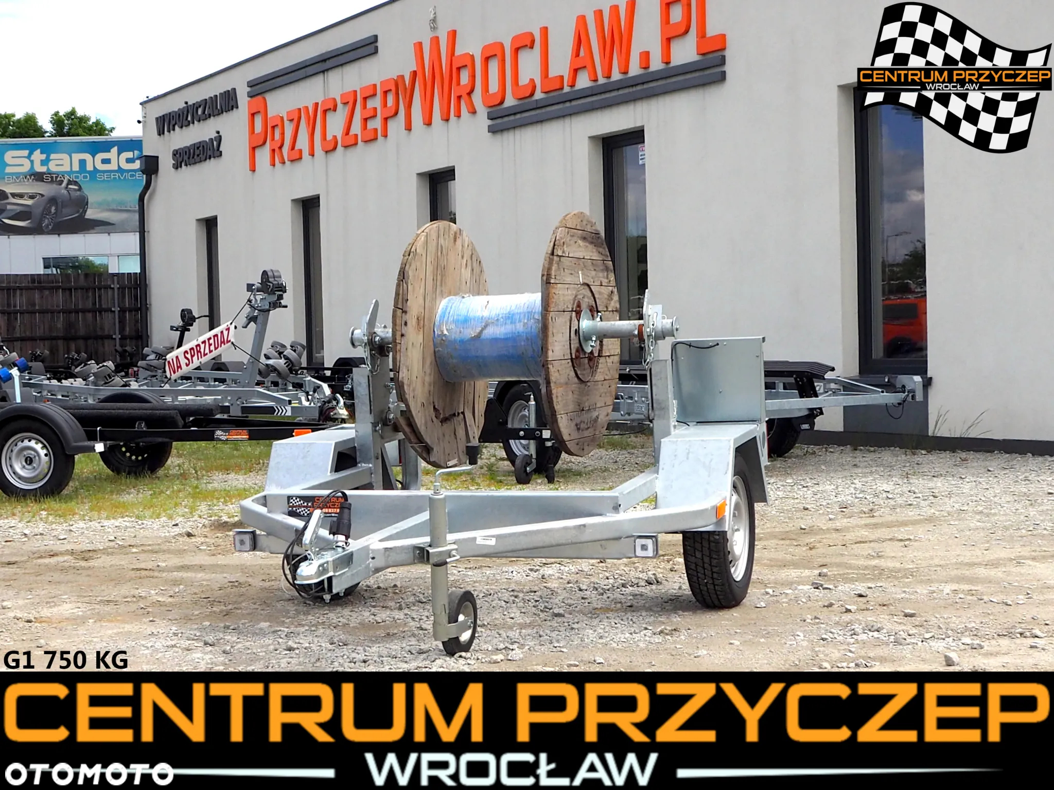 Inny PRZYCZEPA KABLOWA / 1 OŚ / 2 OSI / DMC: OD 750 KG DO 2700 KG - 5