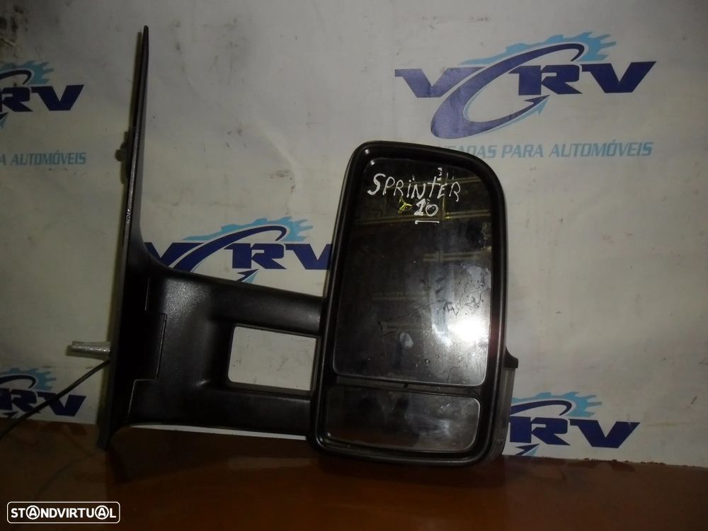 Espelho retrovisor esquerdo braço longo Mercedes Sprinter 2010 - 3