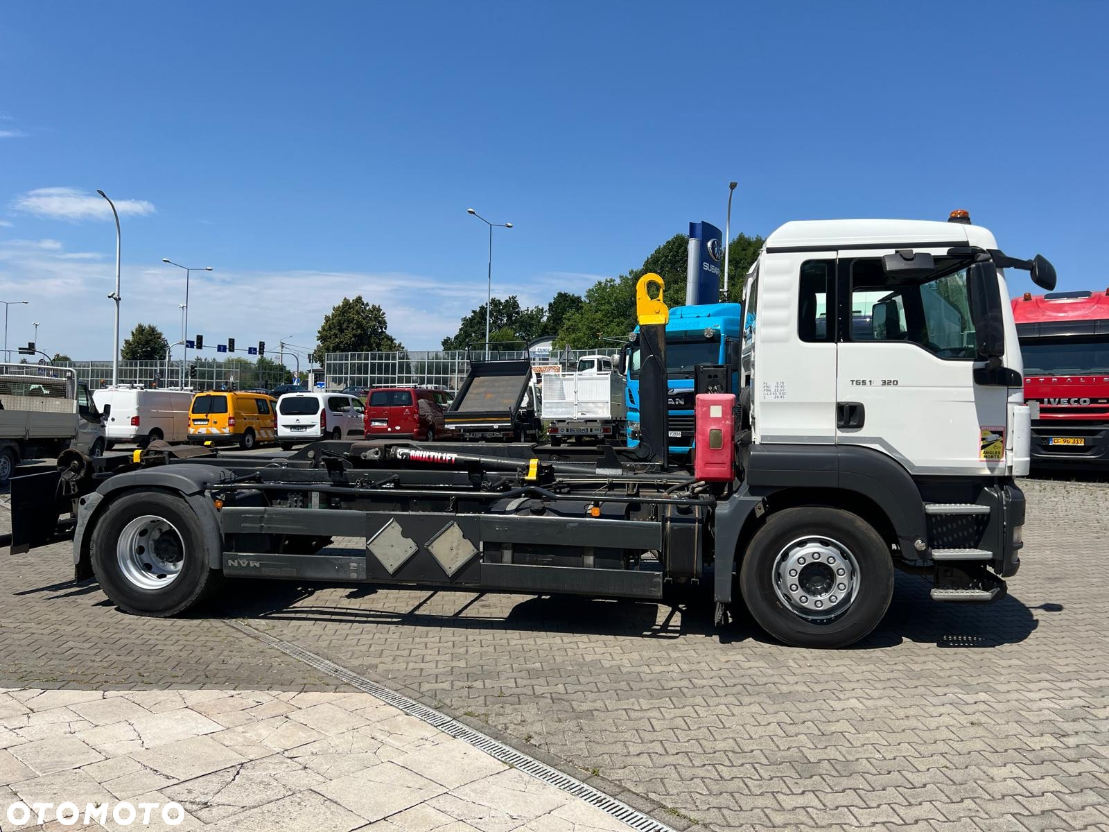 MAN TGS 18.320 / AUTOMAT / MULTILIFT 14 TON / HAKOWIEC  / SERWISOWANY / 1 WŁ. / DŁUGI ROZSTAW OSI - 4