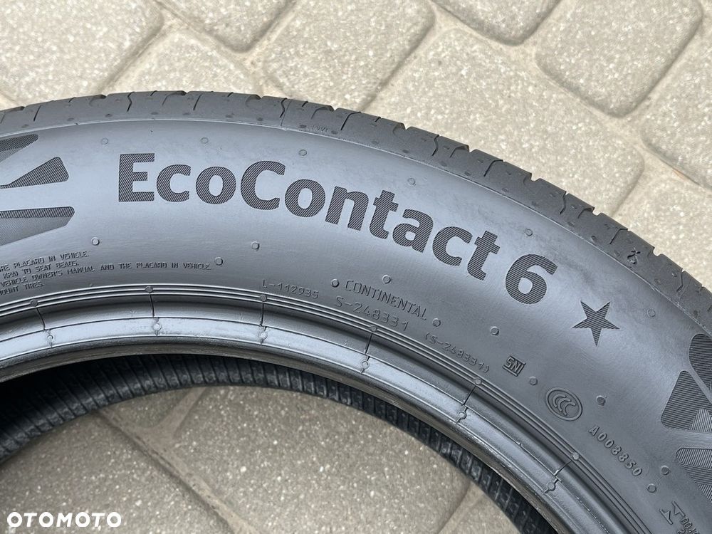 CZTERY LETNIE OPONY CONTINENTAL 225/55 R17 101Y  5 i 6 MM BIEŻNIKA 2024 / 2021 ROK - 9