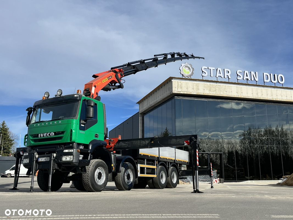 Iveco TRAKKER 450 8x8 PALFINGER PK 60002HDS Żuraw EURO 5 Crane