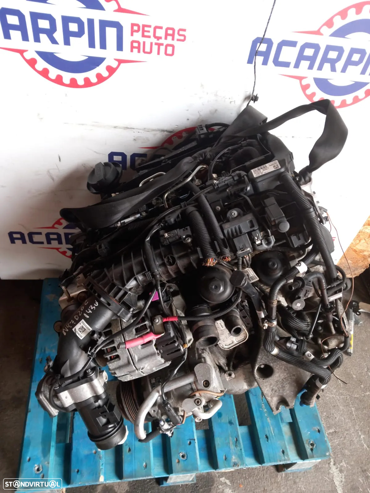 Motor BMW 118D F20/F21 330D F30/F31 2.0 143cv Ref: N47D20C - 7