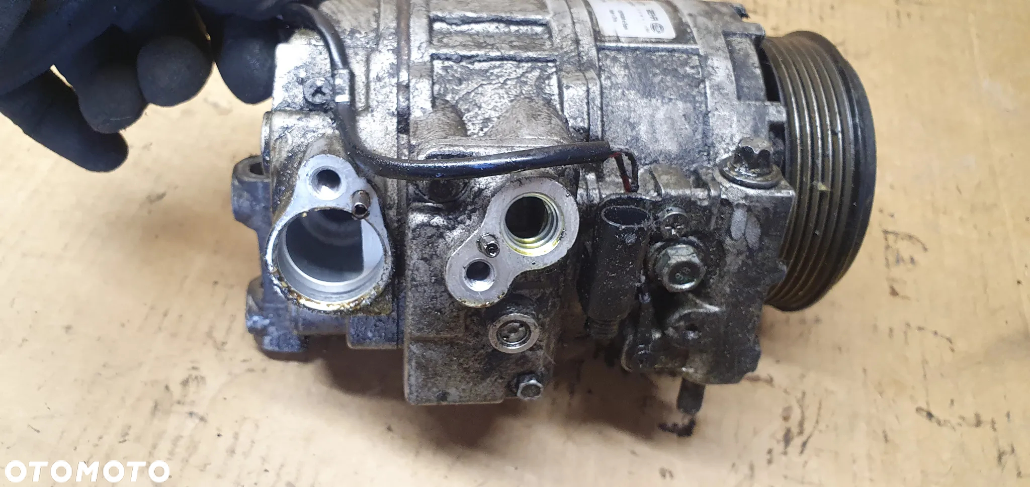 Sprężarka klimatyzacji pompa klimy Mercedes ML W164 3.5 V6 8FK351316-771 - 6