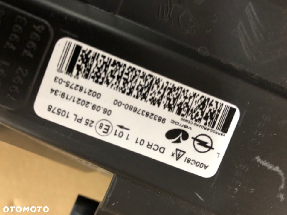 Lewa lampa Xenon Opel Vivaro C ,Opel Zafira D - 6