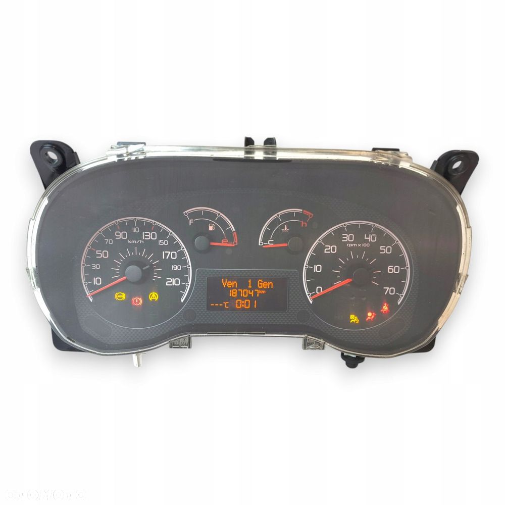 LICZNIK ZEGARY Fiat Fiorino III Nemo Bipper 1.3 M-jet JTD 1.4 8V 187 047km - 1
