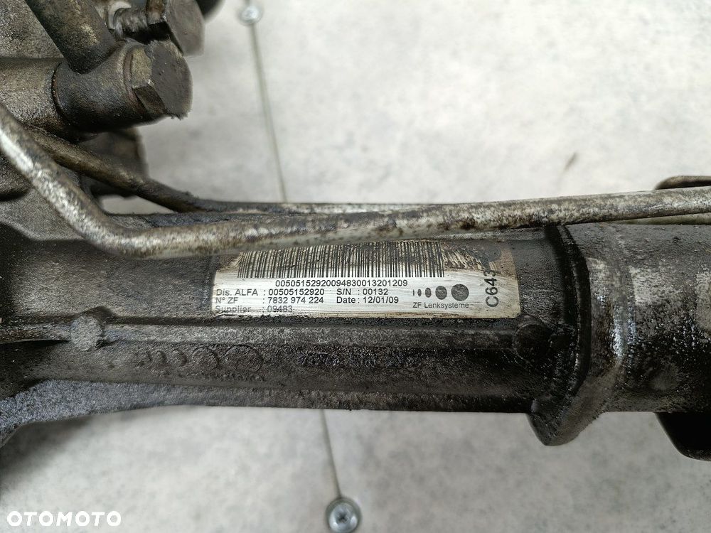 MAGLOWNICA PRZEKŁADNIA KIEROWNICY ALFA ROMEO 159 00505152920 7832974224  ZF - 6