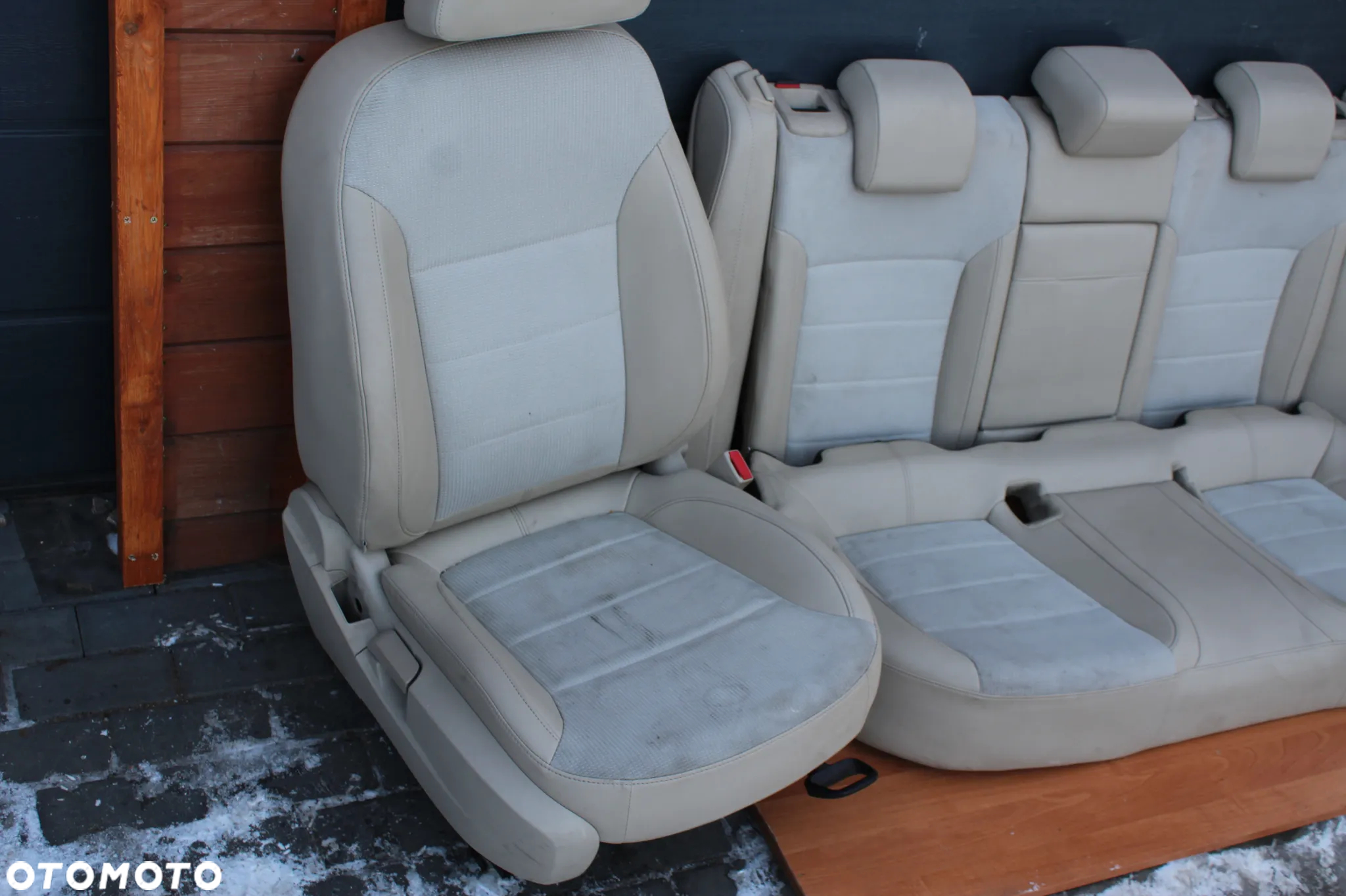 FOTELE KANAPY BOCZKI JASNA PÓŁ SKÓRA OPEL INSIGNIA A HATCHBACK SEDAN KOMBI EUROPA - 14