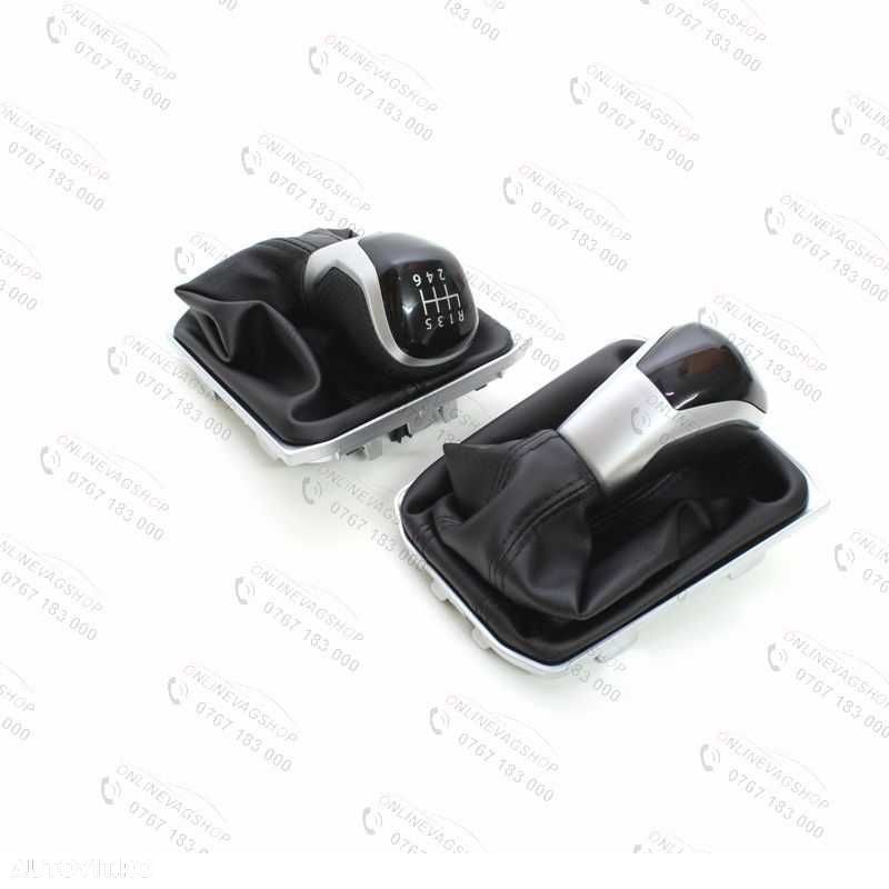 Nuca piele Volkswagen Tiguan 6 viteze cu manson schimbator - 6