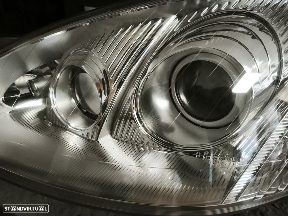 Farol esquerdo bi-xenon direcional Mercedes classe S w221 - 7