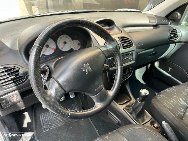 Peugeot 206 1.1 Black & Silver II - 8