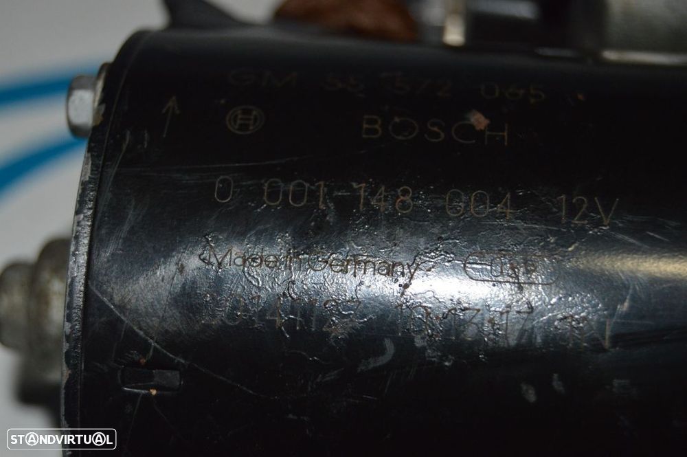 MOTOR ARRANQUE BOSCH GM55572065 55572065 0001148004 OPEL INSIGNIA A G09 2.0 CDTI 160CV A20DTH - 7