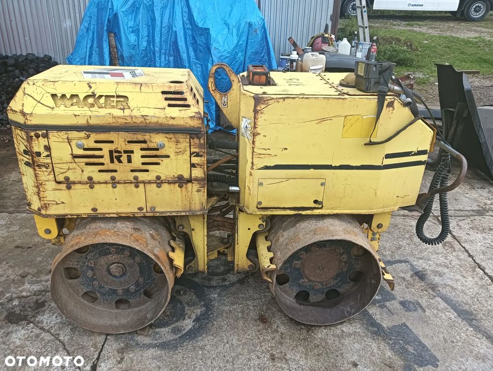 Wacker Neuson RT 1000 mtg ! sprowadzony ! 2010 r | walec kołowy dwuwałkowy okołkowy kołkowy okołkowany - 4