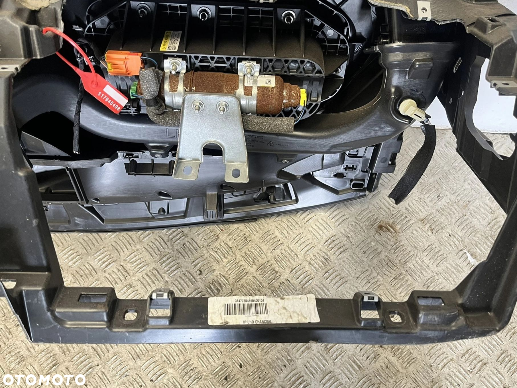 DESKA KONSOLA AIRBAG PODUSZKA PASAZERA VOLVO V40 II 2 P31291367 EU - 12
