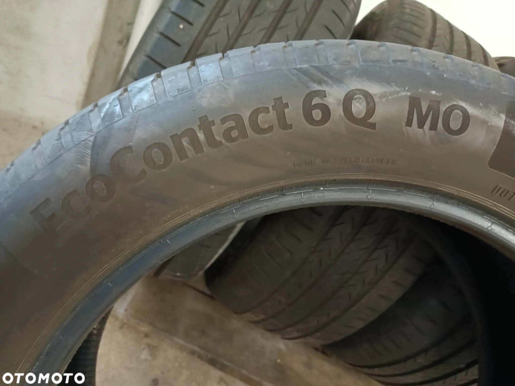 Komplet używanych opon letnich Continental EcoContact 6 Q 235/55 R19 105 W XL, MO - 8