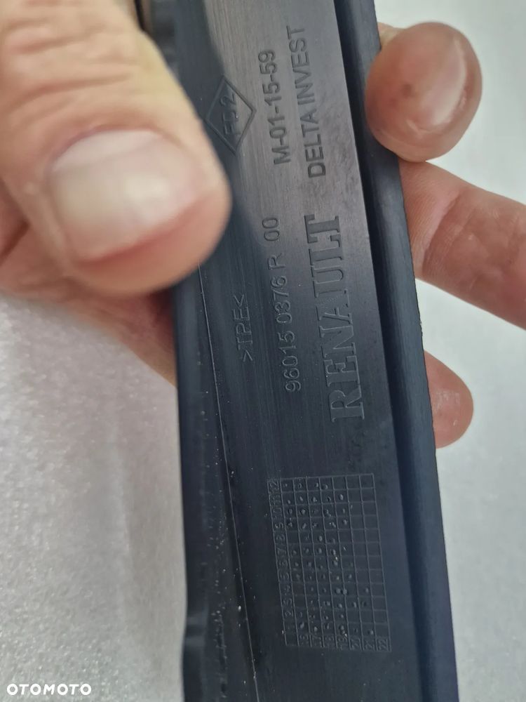 DACIA SANDERO II 2 LIFT 16- HOKEJ / SPOILER / LISTWA POD ZDERZAK PRZEDNI PRZÓD , NR 960150376R , JAK NOWY , NR AUKCJI HOK20 - 6