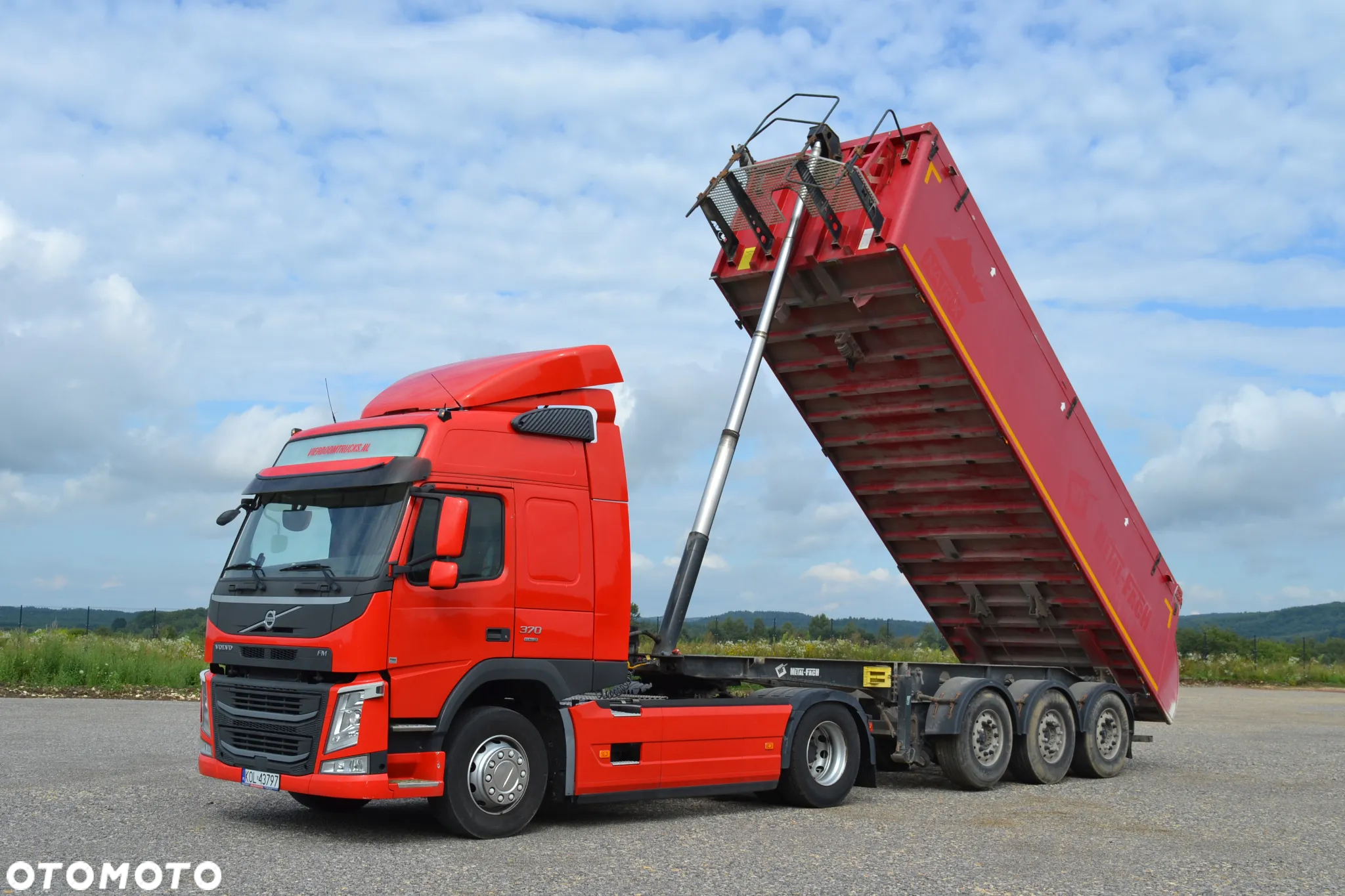 Volvo FM 370 EURO 6 + Naczepa Metal-Fach NOVA TRAIL 2019 rok ZESTAW Niski przebieg - 6