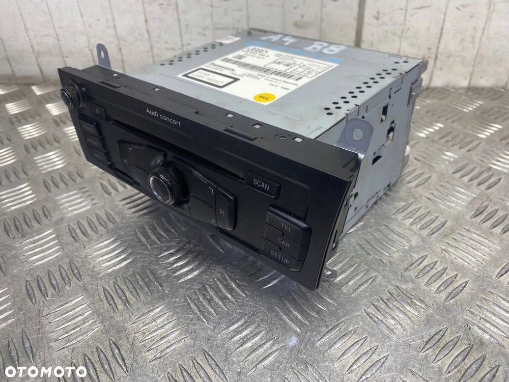 RADIO CD CZYTNIK CONCERT AUDI A4 B8 A5 8T Q5 8R 8T2035186P - 3