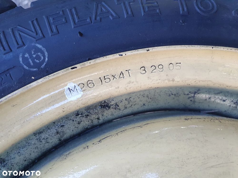 MAZDA 3 5 6 KOŁO DOJAZDOWE 115/70/15 90M 5x114,3 67,1mm - 3