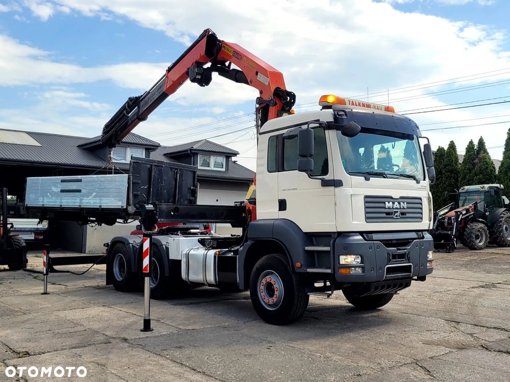 MAN TGA 33.480 6x4 Palfinger PK29002 Ciągnik + Kiper - 29