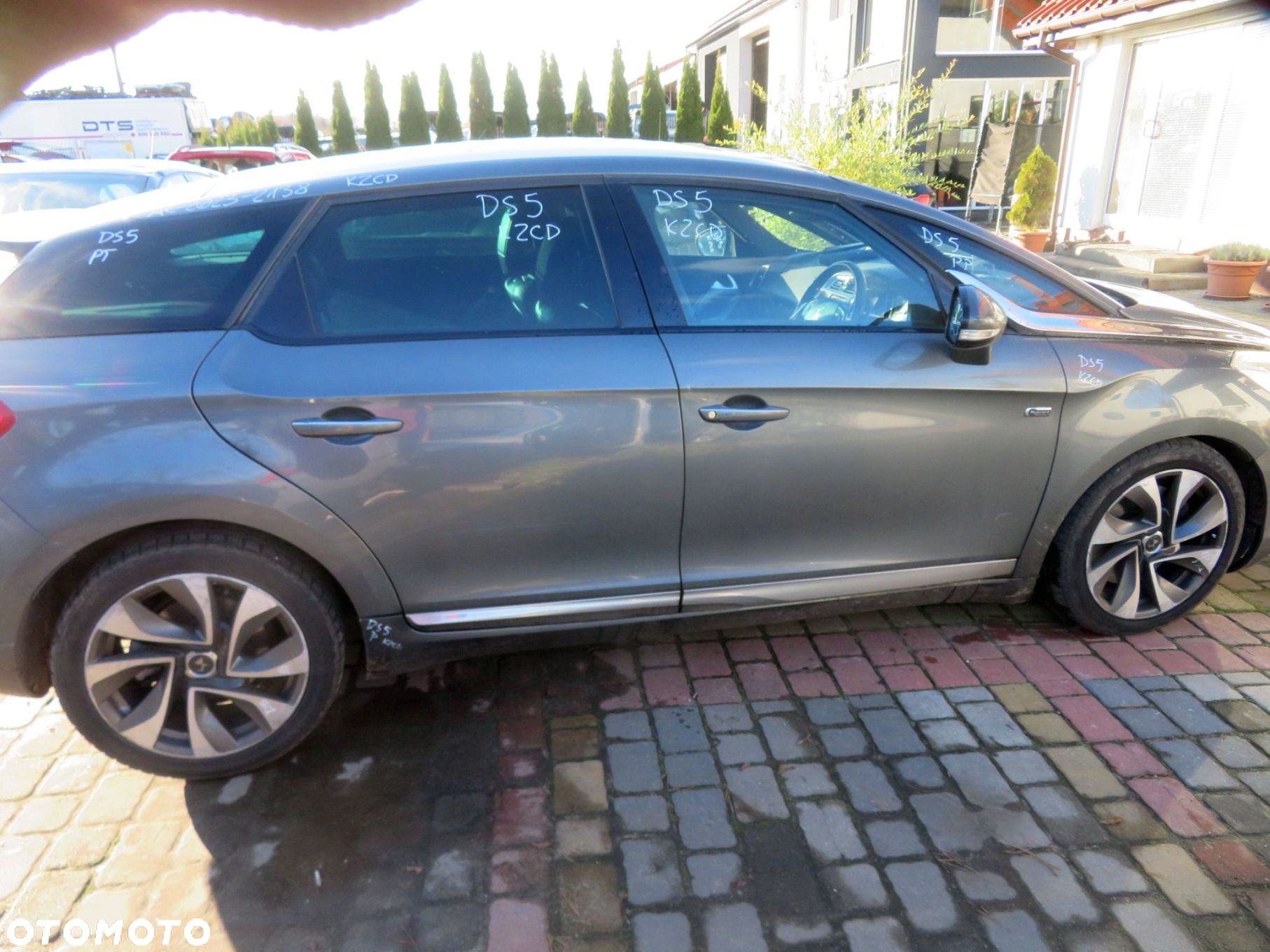CITROEN DS5  2012 KZCD 2.0 HDI HYBRID DW10CTED4 163KM 20GY10 SZARY GALENA na części - 6