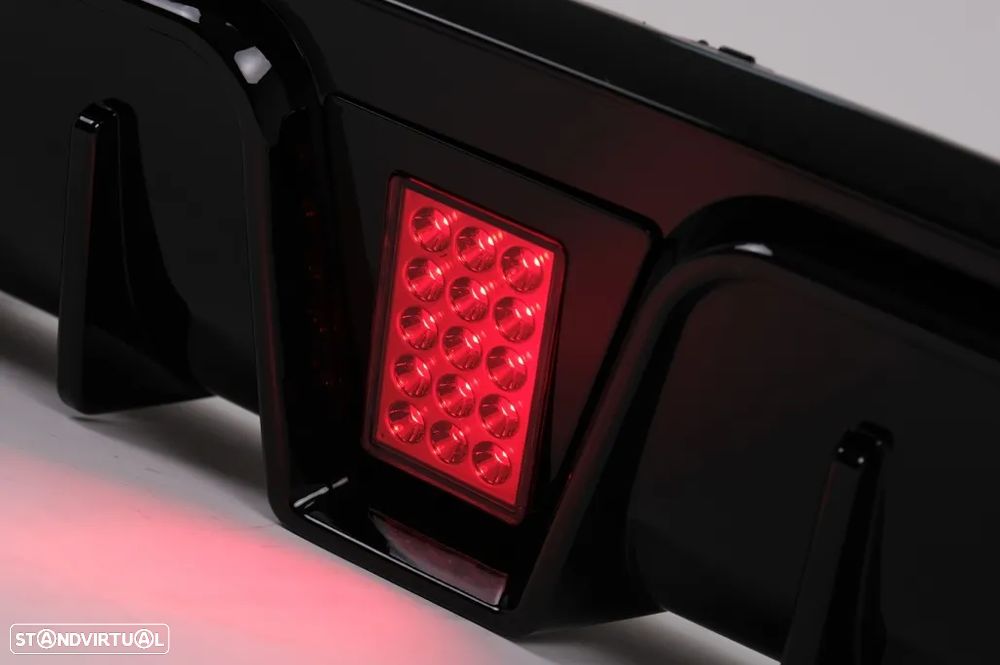 Difusor com Ponteiras Mercedes C W205 SW205 (2014 a 2020) - 8