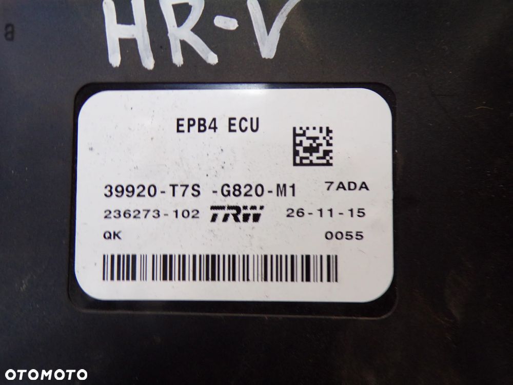 MODUŁ STEROWNIK HONDA HRV 1.5 V-TEC 39920-T7S-G820 - 3