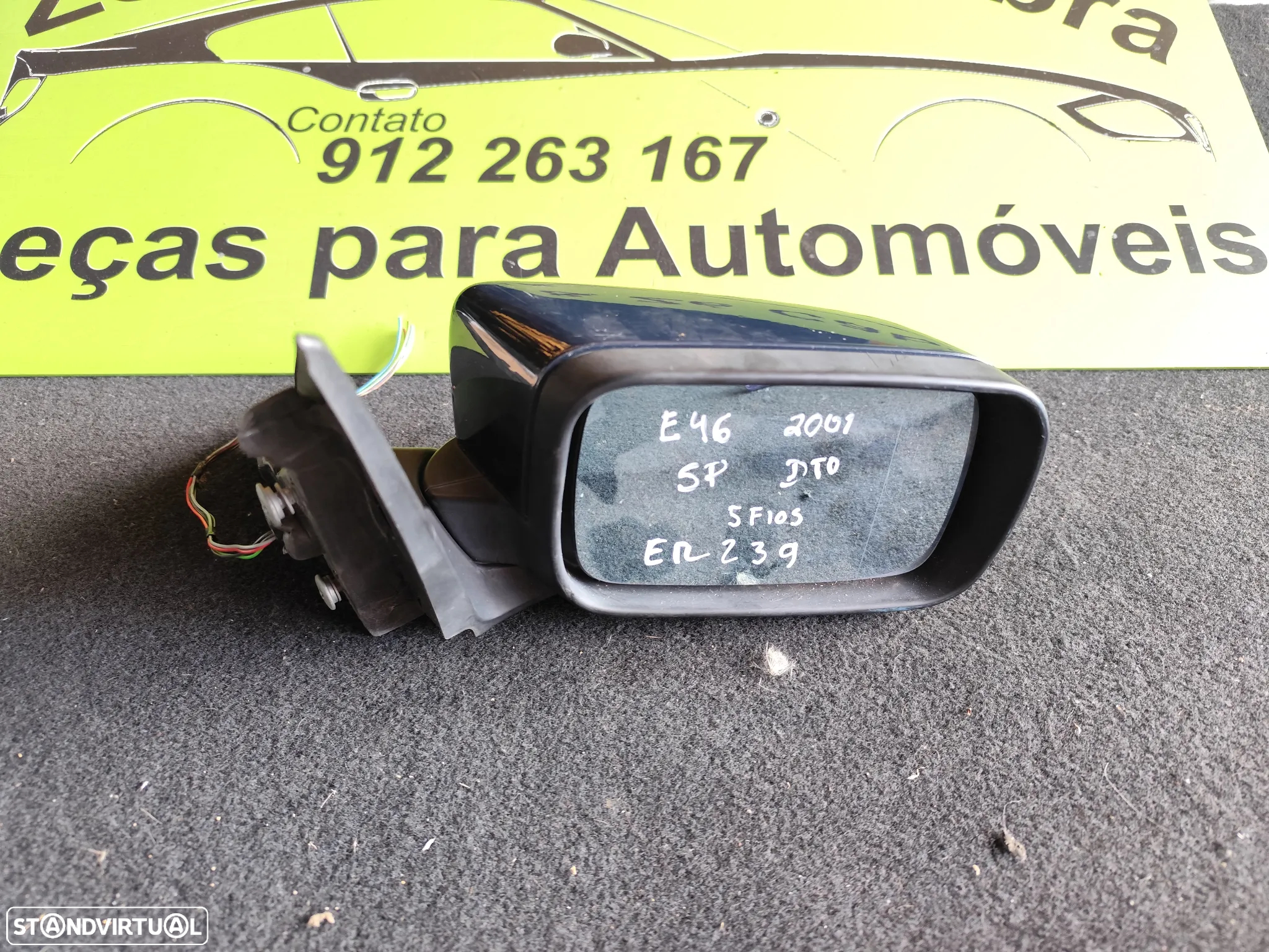 BMW 3 E46 ESPELHO RETROVISOR DIRETO - ER239 - 6