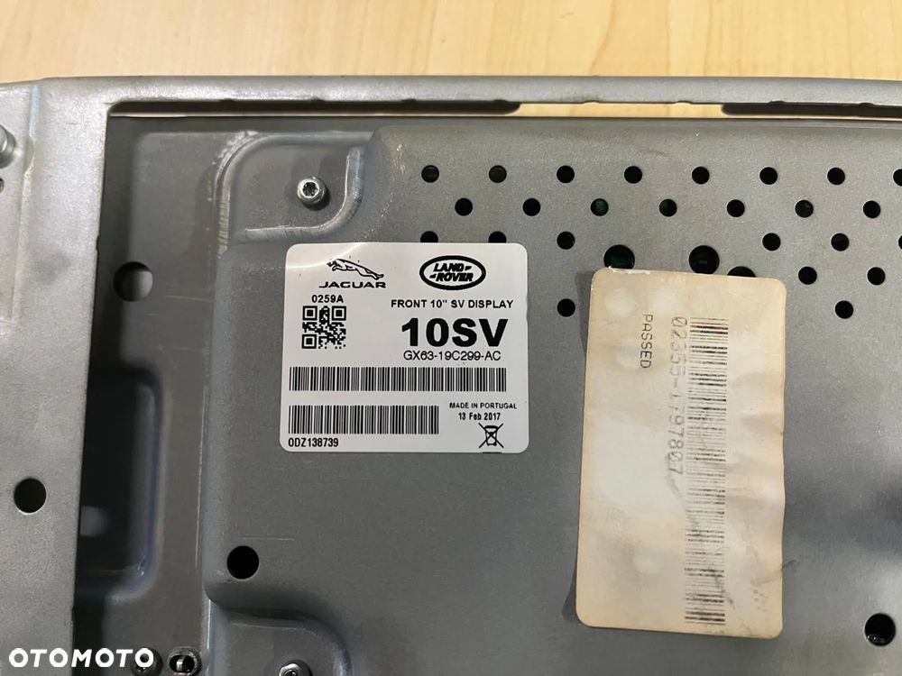 Ekran wyświetlacz multimedia GX63-19C299 Range Rover Evoque L538 / Jaguar - 3