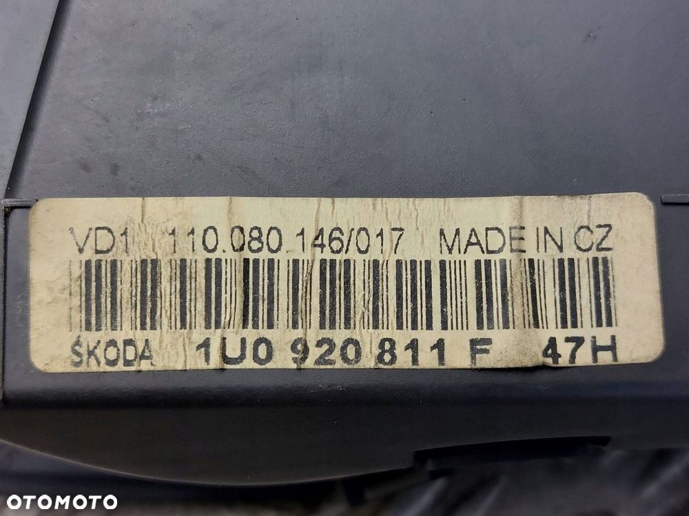 ZESTAW STARTOWY SKODA OCTAVIA I FL 038906012F 1U0920811F 4B0905851C - 6