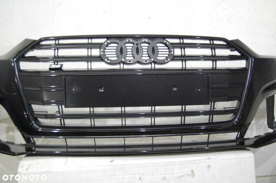 ZDERZAK AUDI S5 A5 8W 8W6 BLACK S-LINE 2017-2020 - 2