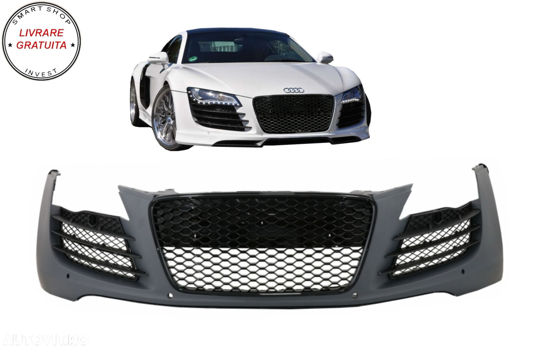 Bara Fata Audi R8 (2007-2012) RS Sport Design- livrare gratuita - 8