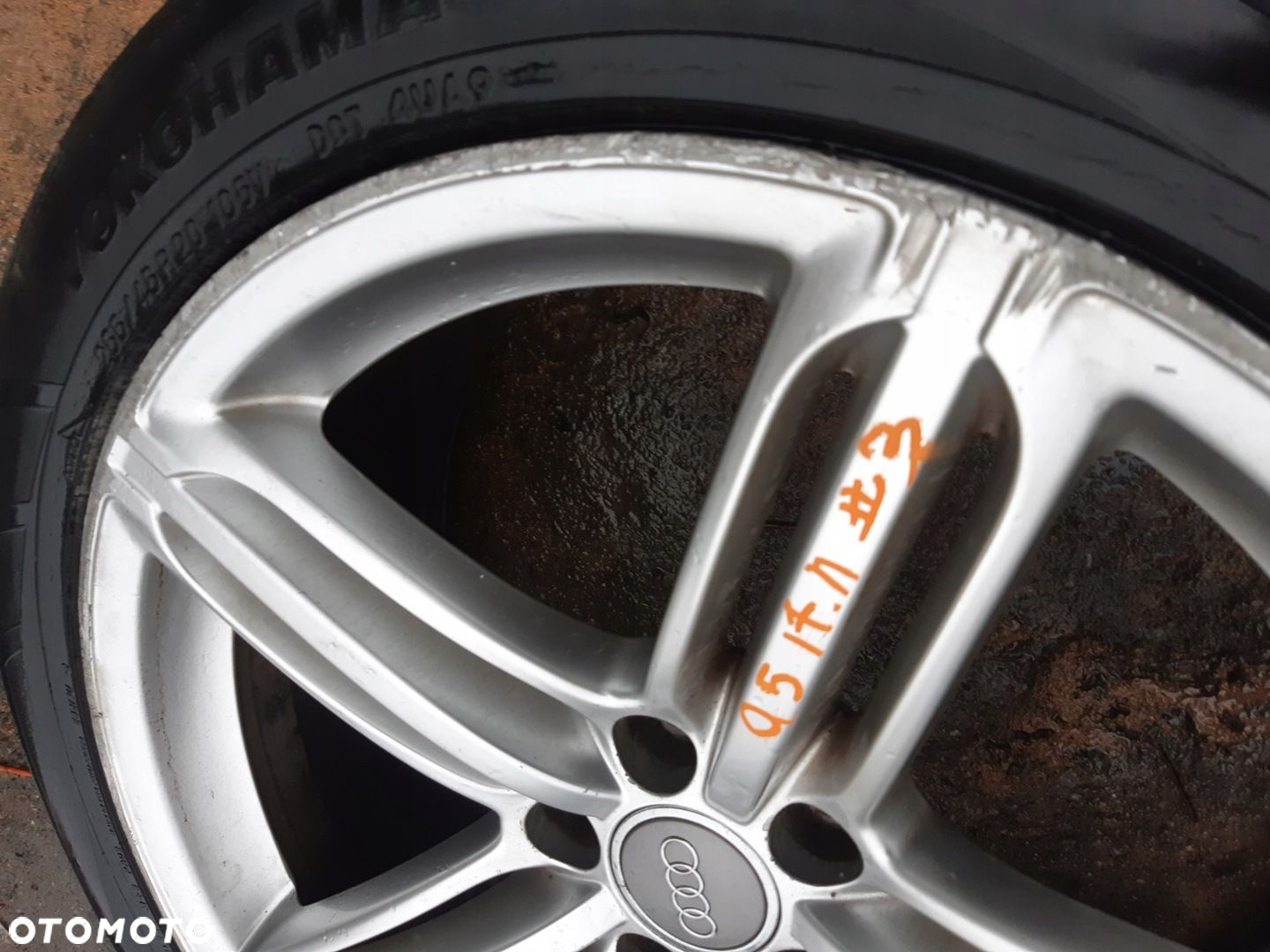 AUDI Q5 8R FELGA ALUMINIOWA POMPEI 20 8R0601025N - 4