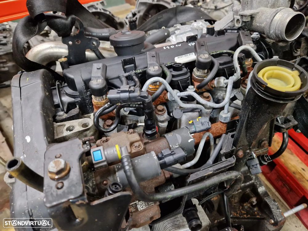 Motor usado K9K292 NISSAN QASHQAI 1.5 DCI 110CV N-TEC K9K FAP - 2