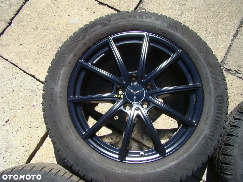 a29 5x112 Mercedes Benz GLA H247 GLB X247 6,5Jx18 215/60 zima czujniki TPMS - 4