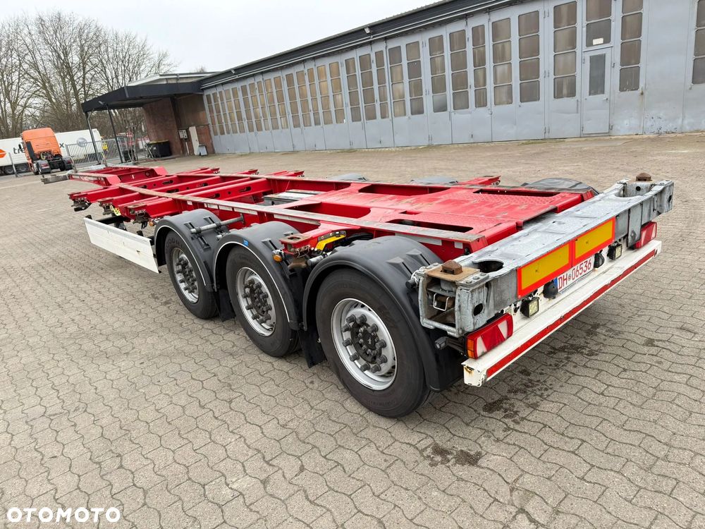 Schmitz Cargobull SCHMITZ CARGOBULL SCB S3D – PODWOZIE KONTENEROWE – 2019 ROK – 45’ – 3 OSIE – EBS KNORR – 67 000 PLN NETTO - 11