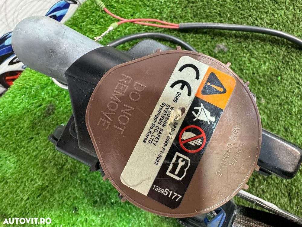 Centura siguranta cu pretensioner dreapta fata opel antara 2011-2015 r - 6