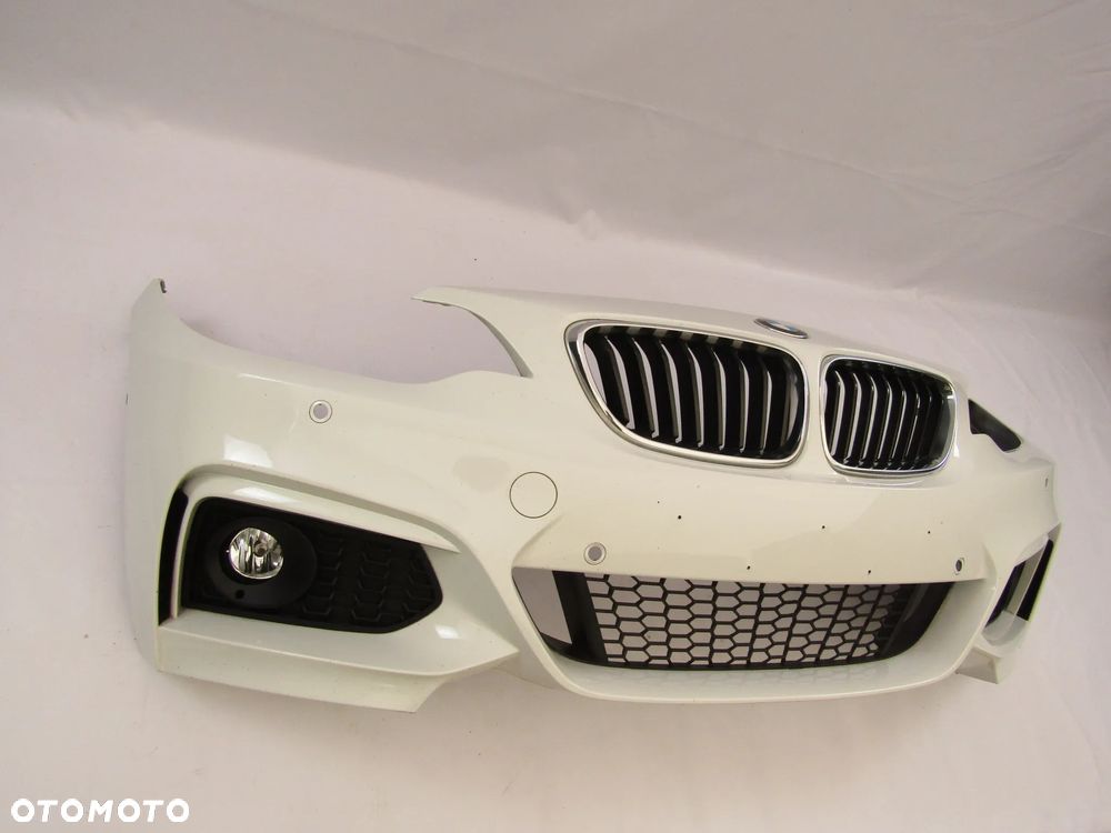 Zderzak przedni BMW 2 F22 / F23 M Pakiet 14 - 19 Pdc-6 Lakier Alpin Weiss 300 - 12