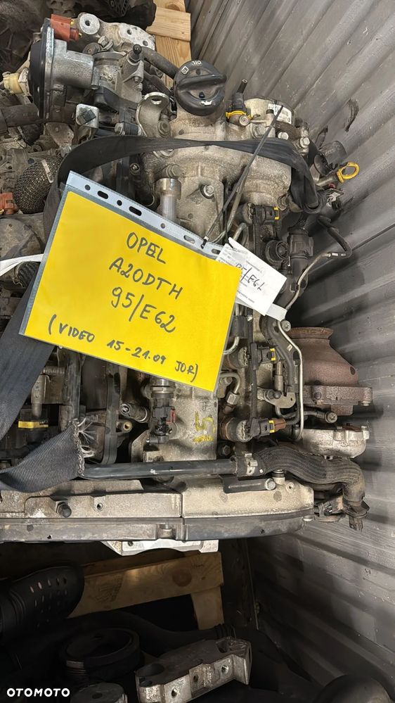 Opel A20DTH 2.0 diesel silnik kompletny z pełnym osprzętem gotowy do montażu VIDEO PRACY SILNIKA - WHATSAPP LUB LINK W OPISIE - 7