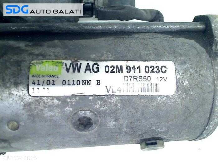 Electromotor cu 11 Dinti Ford Galaxy 1 1.9 TDI 1Z AHU ANU ASZ BTB AUY 1995 - 2006 Cod 02M911023C D7RS50 [B3646] - 3