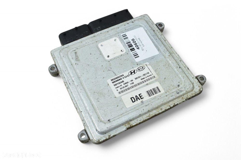 Sterownik Silnika ECU KIA MAGENTIS II 2.0 39101-25110 5WY4244B - 3