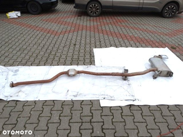 BMW X3 X4 F25 2.0d Kpl Tłumik Wydech Katalizator Komplet Oryginał Środkowy Tylny 8578304  8515027  8575825 - 1