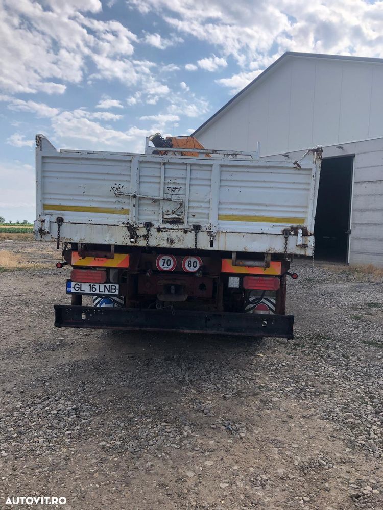 Iveco Turbostar 190.38 Camion Basculabil cu Macara - 6