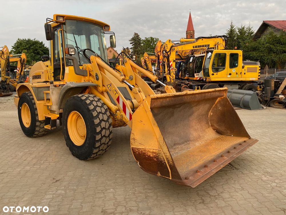 Liebherr L524, ŁYŻKA + WIDŁY, SZYBKOZŁĄCZE, Z NIEMIEC, WZOROWO UTRZYMANA - 12