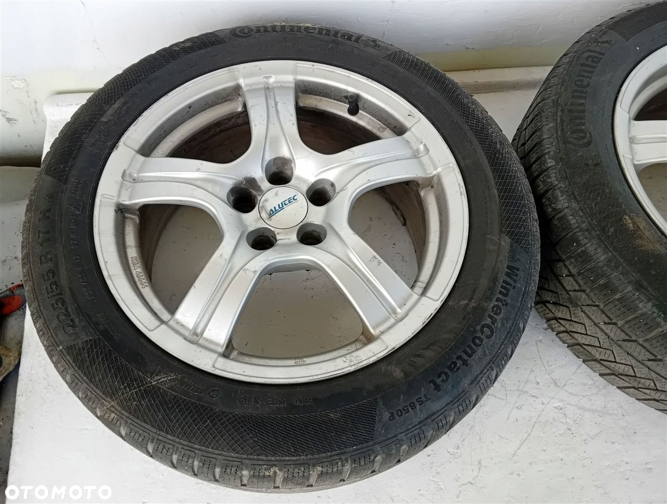 KOŁA ALUFELGI OPONY WINTERCONTACT CITROEN C5 III X7 5x108 225/55R17 17 - 14