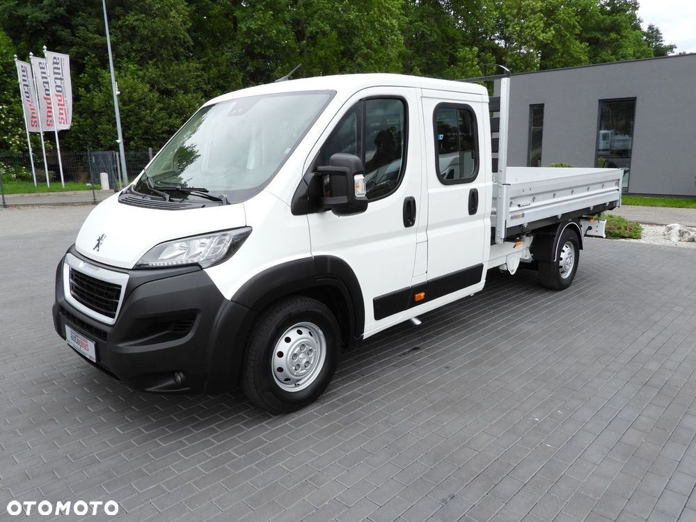 Peugeot BOXER WYWROTKA TRÓJSTRONNA PODWÓJNA KABINA DOKA 7 MIEJSC LEDY KLIMATYZACJA  165KM - 7