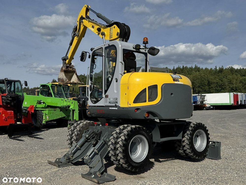 Wacker Neuson Neuson EW100 Pług + Podpory 10 ton Szybkozłącze Klimatyzacja - 16