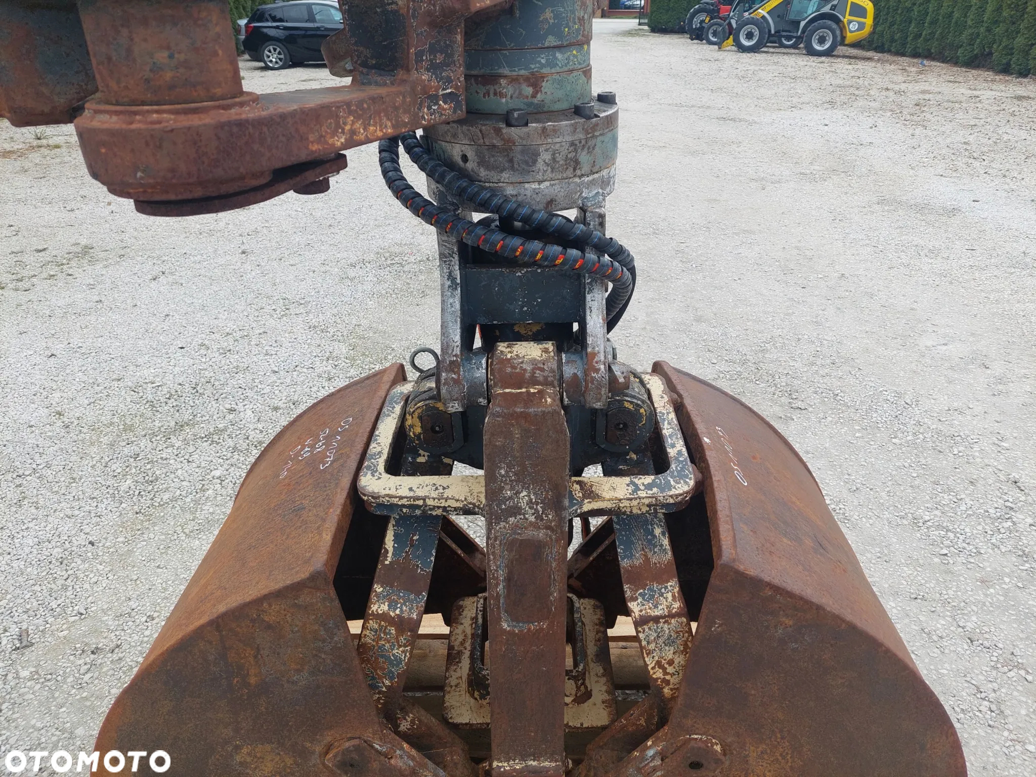 Łyżka chwytakowa, chwytak obrotowy rotor rotator koparki na szybkozłącze Nado SK 15 20 Komatsu PW PC 130 138 140 148 160 180 210 - 16