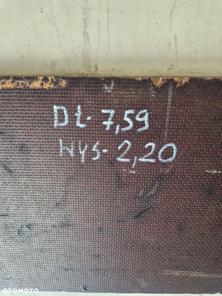 ZABUDOWA KONTENER PAKA SKRZYNIA ŁADUNKOWA MAGAZYN GARAŻ DŁ-7,60 WYS-2,20 - 7